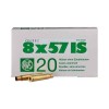 RWS Brass Case 8x57JS, 20 pak 2144948