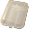 MTM Jag & Brush Case - 4 Compartments, Clear #JAG-00