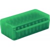 MTM Ammo Box 9mm 380ACP 50rd Slide, Clr-Green #P50SS-9M-16