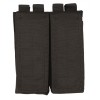 Mil-Tec AK47 Magazine Pouch, double, black, 13496802
